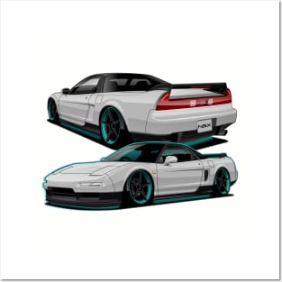 Nsx cut out Posters and Art